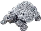 Tortue argentée 37cm
