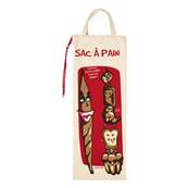 SAC A PAIN COTON 27X70CM rouge