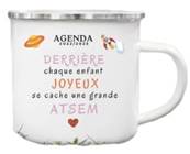 Mug métal super atsem agenda 2023/2024