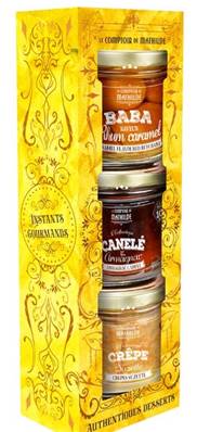 Coffret Authentiques Desserts 3X100G