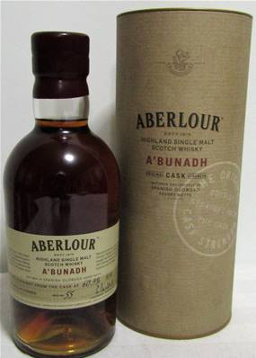 Aberlour A'Bunadh Single malt