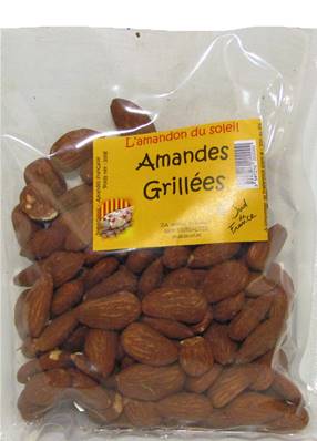 Amandes grillées 200gr