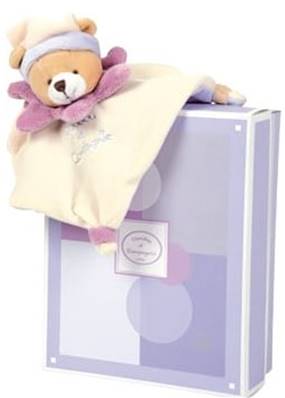 Mini doudou mauve