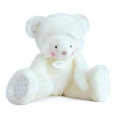 Trop Mimi - Ours Blanc 30cm Doudou et Compagnie