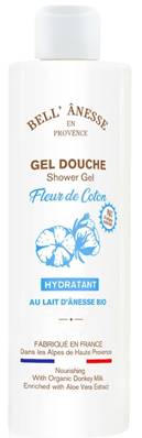 GEL DOUCHE AU LAIT D'ÂNESSE BIO FLEUR DE COTON 250ml