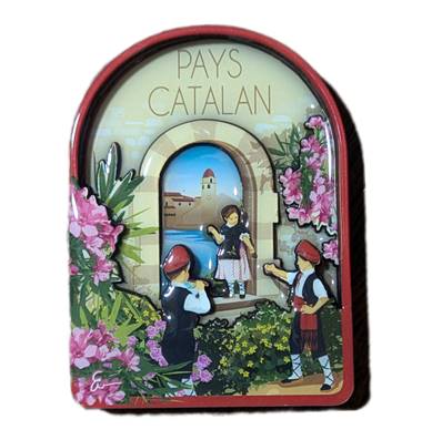 Magnet epoxy danseur catalan