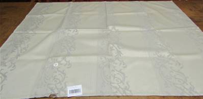 Petite nappe volutes gris 110x80