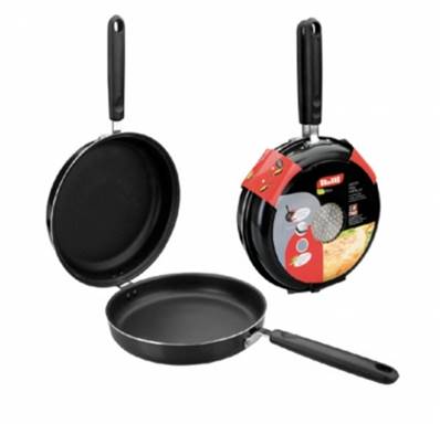 Poêle double omelette 24cm tous feux même induction