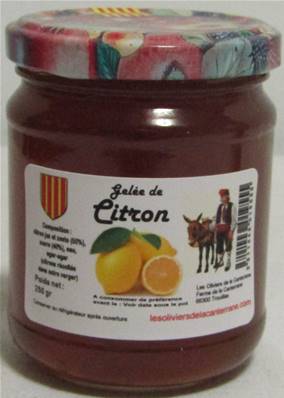 Gelée de citron 250gr
