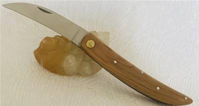 Couteau du paysan 12cm teck