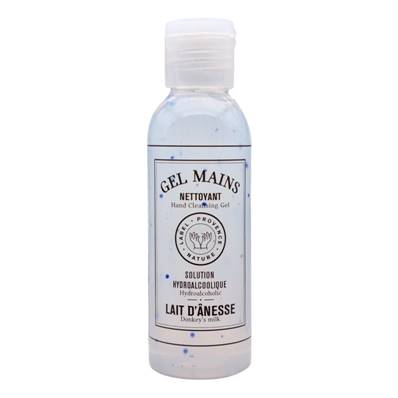 Gel mains hydroalcoolique au lait d'ânesse 70% d'alcool