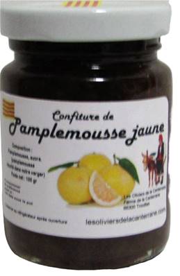 Pamplemousse 100gr Confiture maison