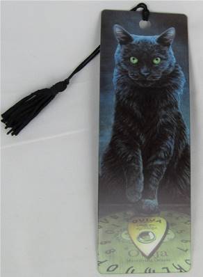 Marque page Lisa Parker chat noir