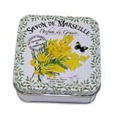 Savon 100gr boite métal mimosa