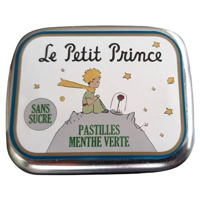Pastilles menthe verte boite 10gr petit prince