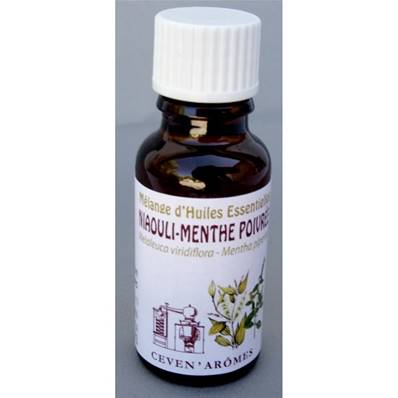 Mélange HE niaouli/menthe poivrée 20ml