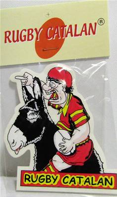 Sticker rugby catalan
