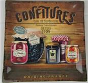 Vide poche alu 14x14cm confitures