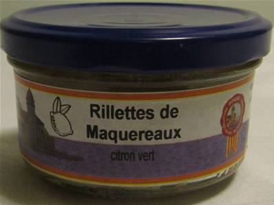 Rillettes de maquereau au citron vert