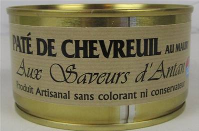 Pâté de chevreuil au Maury Aux saveurs d'antan