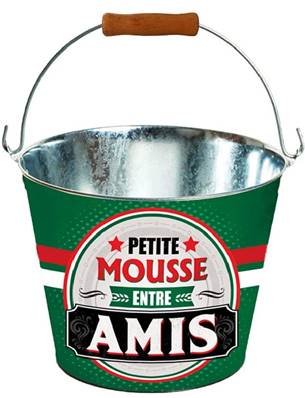 SEAU "PETITE MOUSSE ENTRE AMIS"