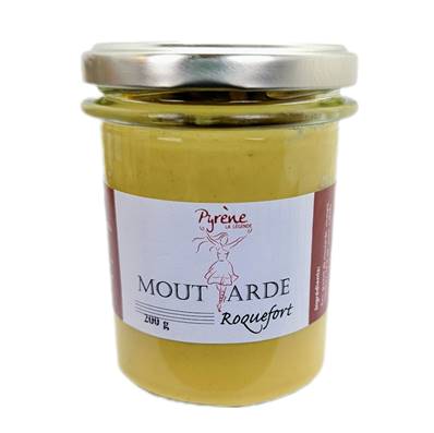 Moutarde Roquefort 200gr