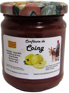 Confiture de coing 250gr