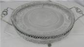 Plat de présentation MM avec poignées Amadeus "gris"