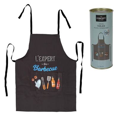 TABLIER EXPERT DU BARBECUE 85X67CM