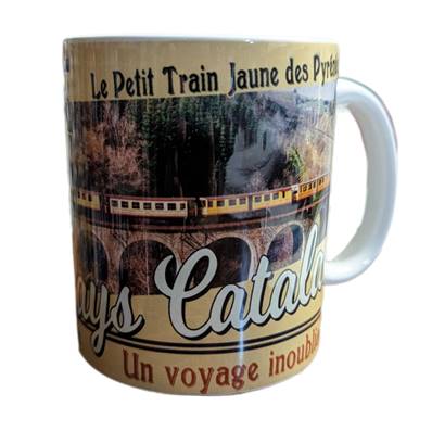 Mug héritage train jaune