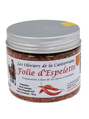 Sel Folie d'Espelette 130gr