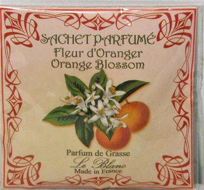 Sachet parfumé fleur d'oranger