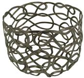 Dessous de bouteille inox arabesque