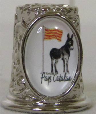 Dé de collection Pays Catalan burro