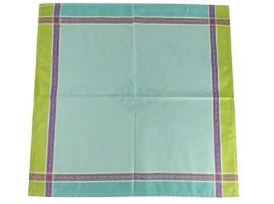 Serviette turquoise 43x43