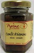 Confit d'oignon, raisins, coriande