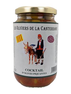 Cocktail d'olives piquantes 200gr