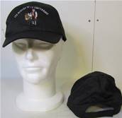 Casquette brodée Logo noire