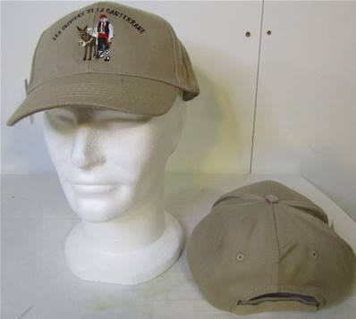 Casquette brodée Logo beige