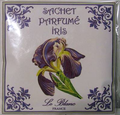 Sachet parfumé iris