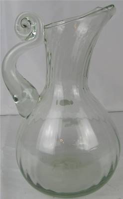 Carafe à eau verre artisanal