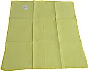Serviette unie lin jaune 47x47