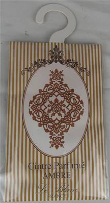 Sachet parfumé cintre ambre