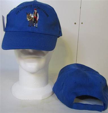 Casquette brodée Logo bleu