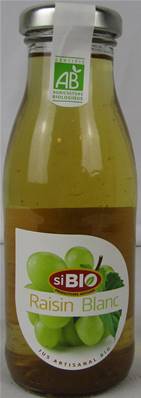 Jus de raisin Blanc 25cl BIO