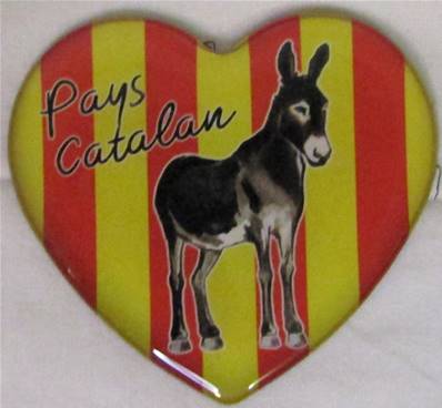 Magnet coeur Pays Catalan