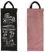 SAC A PAIN BISTROT noir et vichy