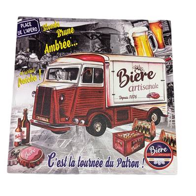 Dessous de plat Biere camion