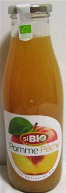 Jus multifruits pêche pomme BIO 75cl