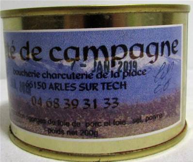 Pâté de campagne artisanal